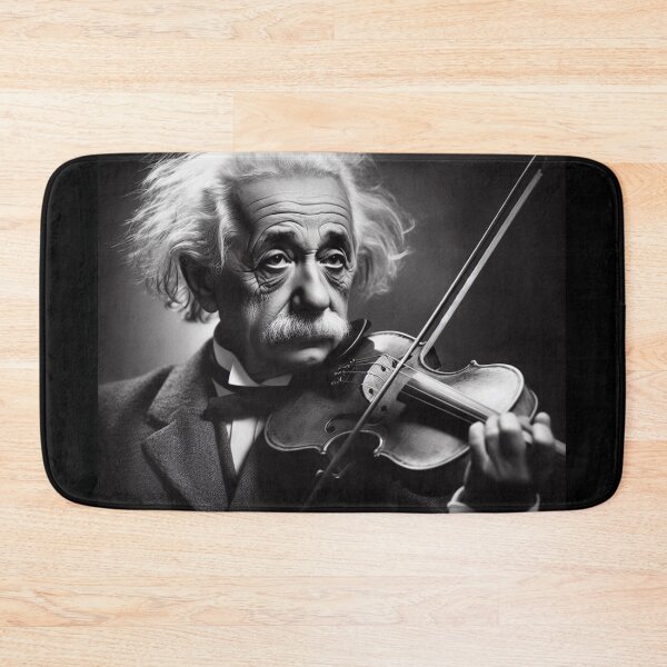 Item preview,  Albert Einstein  playing the violin designed and sold by sevenmountains.