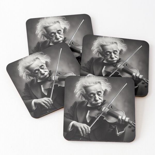 Item preview,  Albert Einstein  playing the violin designed and sold by sevenmountains.