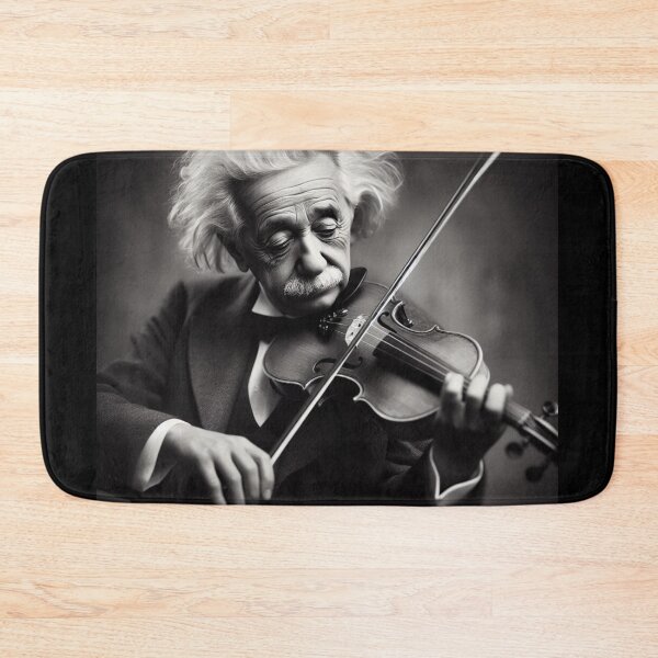 Item preview,  Albert Einstein  playing the violin designed and sold by sevenmountains.