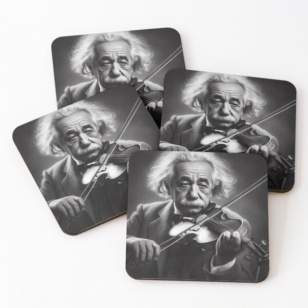Item preview,  Albert Einstein  playing the violin designed and sold by sevenmountains.