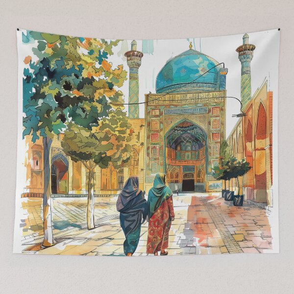 Item preview, Iran Digital Illustration designed and sold by ComicsFactory.