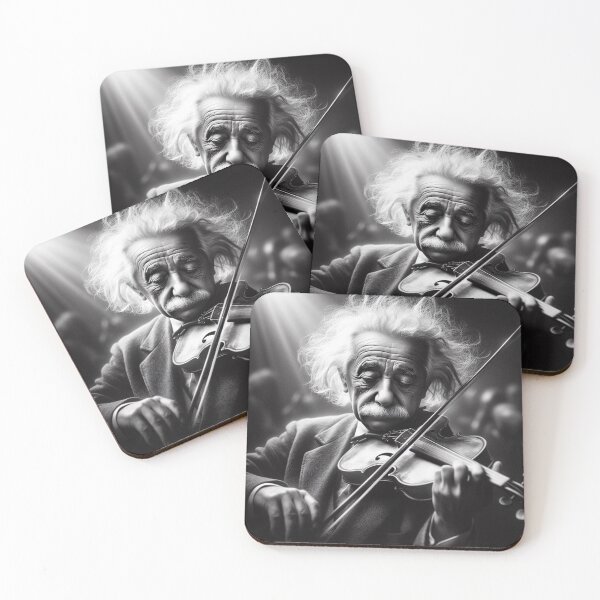 Item preview,  Albert Einstein  playing the violin designed and sold by sevenmountains.