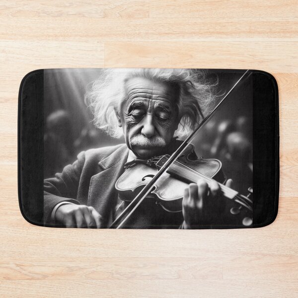 Item preview,  Albert Einstein  playing the violin designed and sold by sevenmountains.