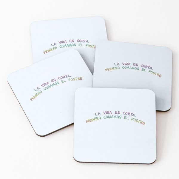 Item preview, La vida es corta. Primero comamos el postre. designed and sold by Collection de trésors .