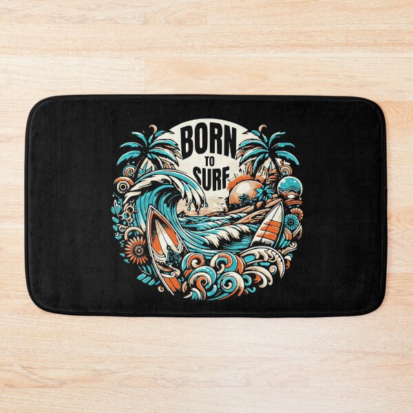 Item preview, Born to surf designed and sold by Graffik-Peeps.