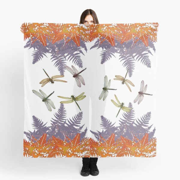 Item preview, DRAGONFLIES & FERNS ABSTRACT designed and sold by sharlesart.