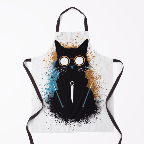 Item preview, Wizard cat in glasses designed and sold by Tajdi.
