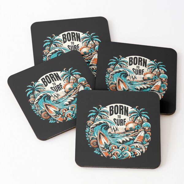 Item preview, Born to surf designed and sold by Graffik-Peeps.