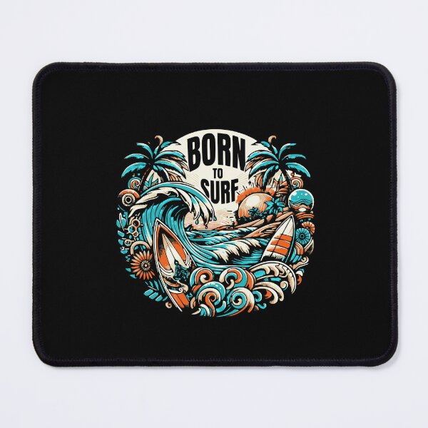 Item preview, Born to surf designed and sold by Graffik-Peeps.