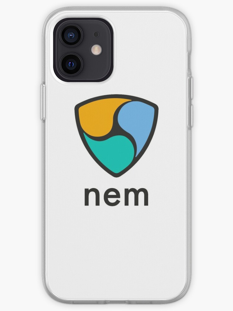 Nem Coin Cryptocurrency Tshirt Mug Watch Iphone Case Coin Coin Logo Block Blocking Nem Wallet Blockchain News Shirt Get It Now Iphone Case Cover By Flobra Redbubble