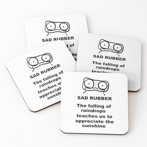 Item preview, SAD RUBBER designed and sold by RubberWorld.