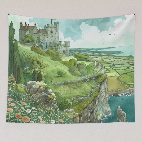 Item preview, Ireland Digital Illustration designed and sold by ComicsFactory.
