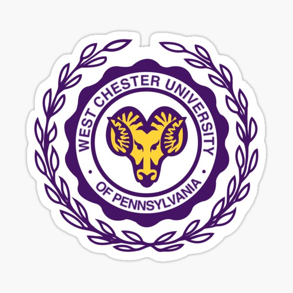 West Chester University Sticker