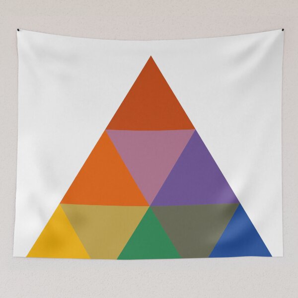 Item preview, Color Theory Triangle designed and sold by HyperTextHero.