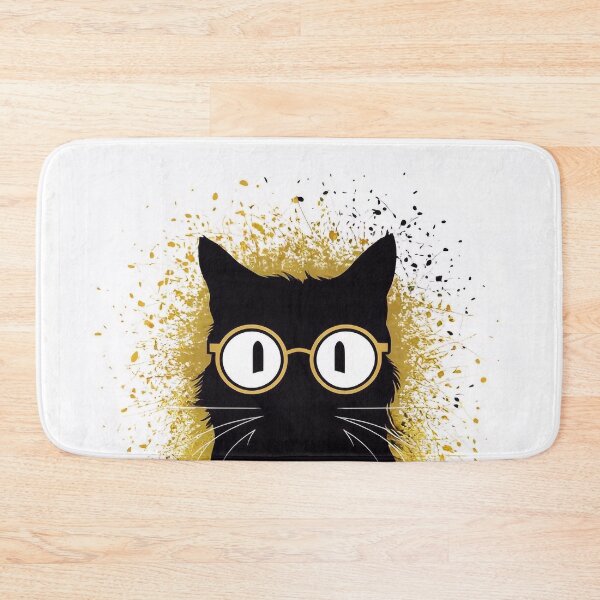 Item preview, Wizard cat in glasses designed and sold by Tajdi.