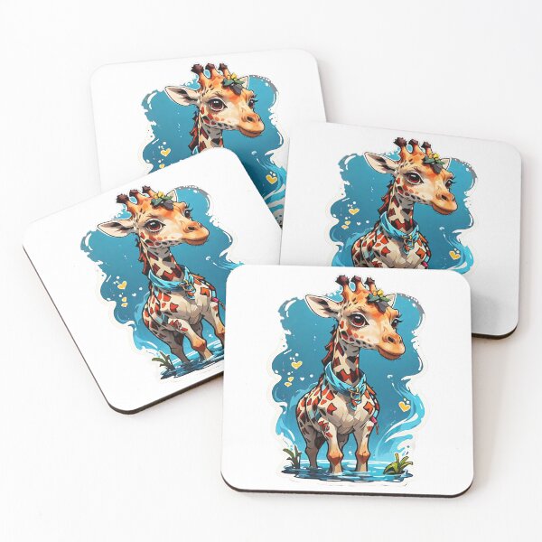 Item preview, Sublimation Sweet Giraffe Tshirt | Sticker designed and sold by Mehmet Hanifi Ekşi.