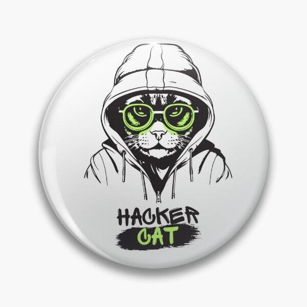 Item preview, Hacker Cat designed and sold by Aleksandar92.