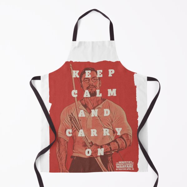 Item preview, keep calm and carry on red alan ritchson designed and sold by MechanicalART.