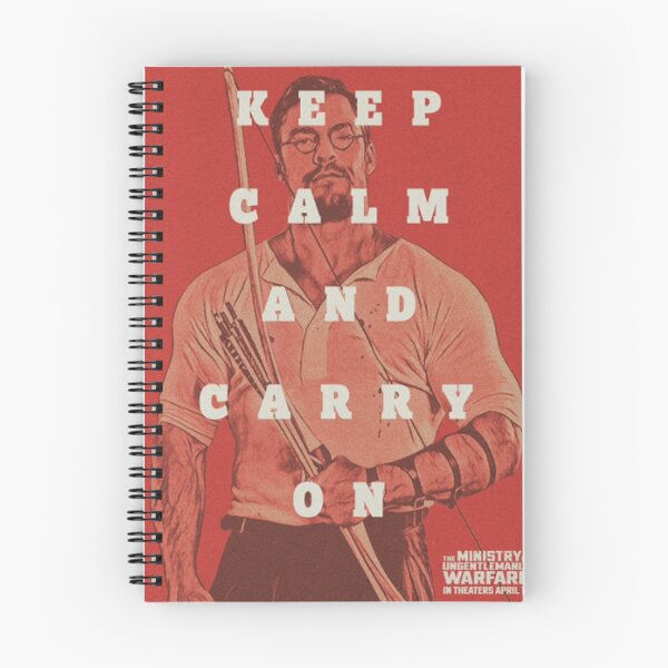 Item preview, keep calm and carry on red alan ritchson designed and sold by MechanicalART.