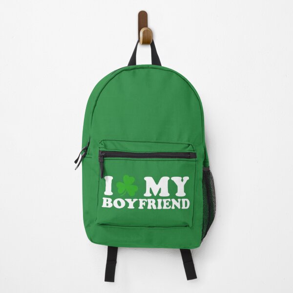 Item preview, I Love My Boyfriend with Shamrock designed and sold by Wild-Co.