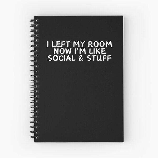 Item preview, i left my room now i'm like social and stuff designed and sold by manandi1.