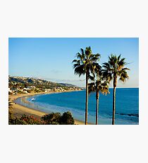 Laguna Beach Sunset Glow Photographic Print