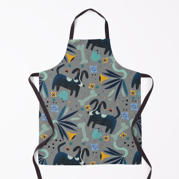 Artikelvorschau, Aquatic Midnight in Teal AOP entworfen und verkauft von Leah Jockel.