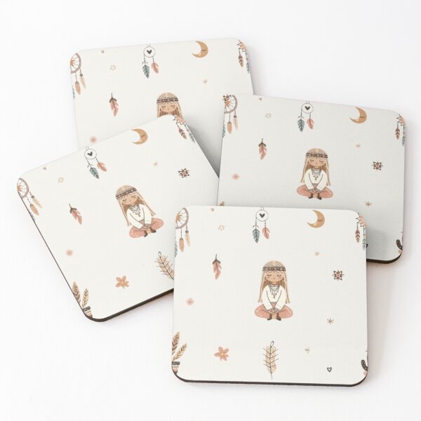 Item preview, Boho Bliss Sticker Collection Pack designed and sold by LyssasMindArt.