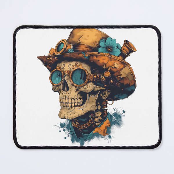 Item preview, Skull in a hat designed and sold by InfinityCircle.