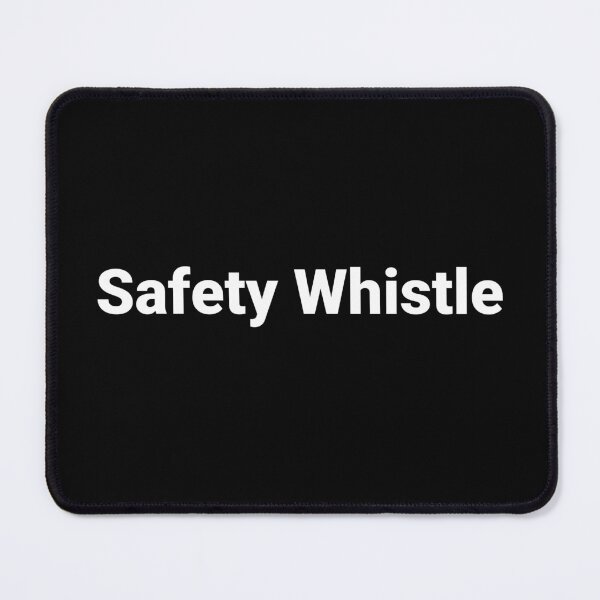 Item preview, Safety Whistle designed and sold by Text-based T-Shirts and Gifts.