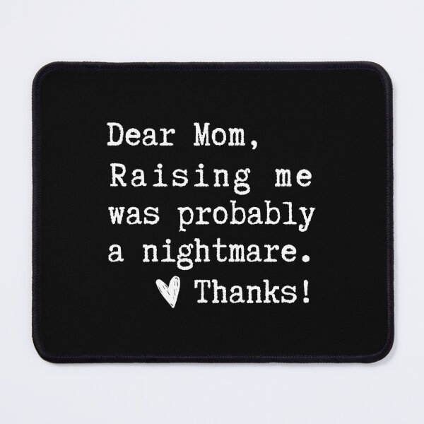 Item preview, Dear Mom designed and sold by ParenthoodPuns.