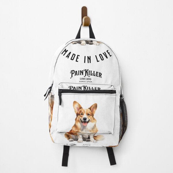 Item preview, Pembroke Welsh Corgi Painkiller made in love dog designed and sold by DavidBriot.