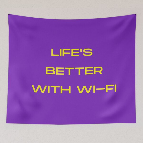 Item preview, Connectivity Bliss: Wi-Fi Themed Phone Case Design designed and sold by ArtComixHaven.