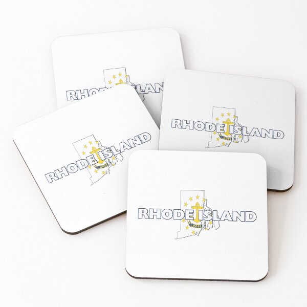 Item preview, Rhode Island Colored State designed and sold by m2inspiration.