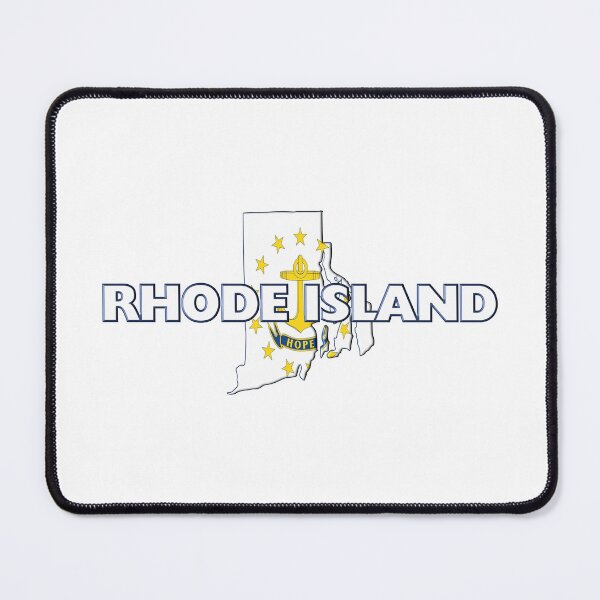 Item preview, Rhode Island Colored State designed and sold by m2inspiration.
