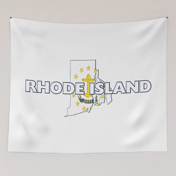 Item preview, Rhode Island Colored State designed and sold by m2inspiration.