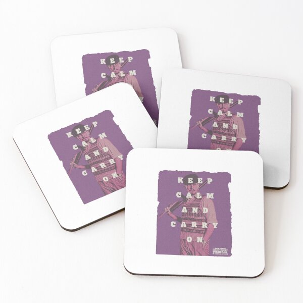 Item preview, keep calm and carry on purple henry golding designed and sold by MechanicalART.