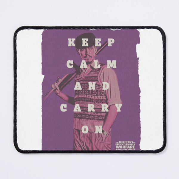 Item preview, keep calm and carry on purple henry golding designed and sold by MechanicalART.
