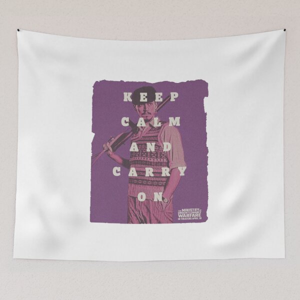 Item preview, keep calm and carry on purple henry golding designed and sold by MechanicalART.