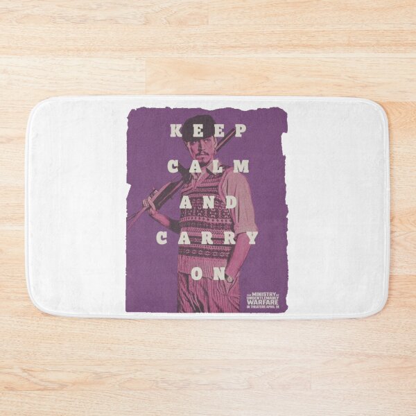 Item preview, keep calm and carry on purple henry golding designed and sold by MechanicalART.