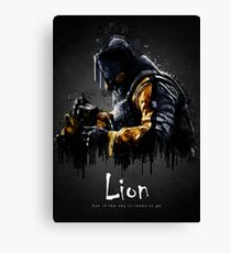 Lion Canvas Print