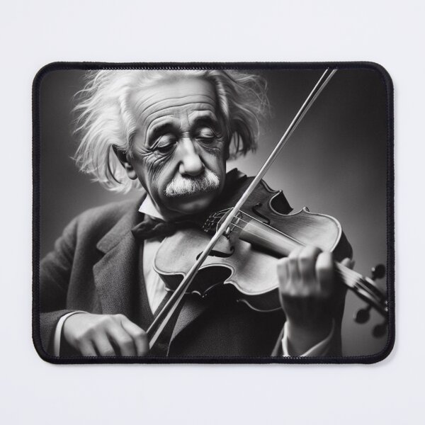 Item preview,  Einstein  playing the violin designed and sold by sevenmountains.