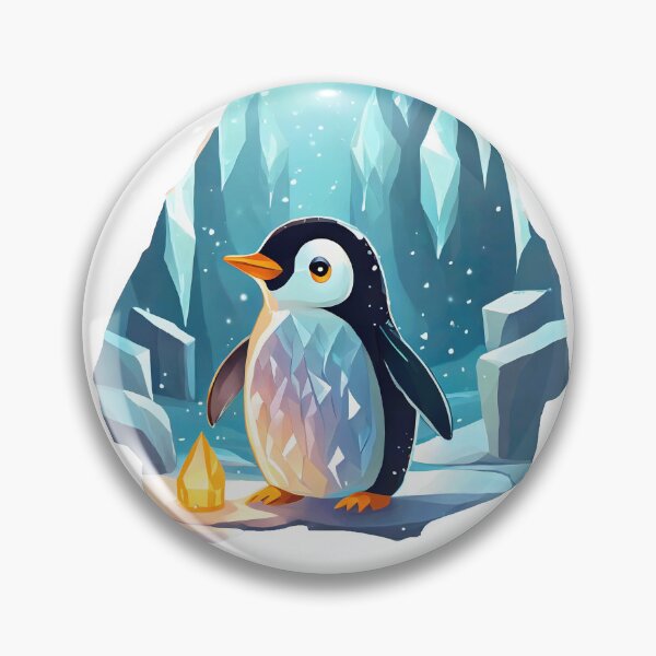 Item preview, Penguin After Diamonds in the Cave designed and sold by omerfdln34.