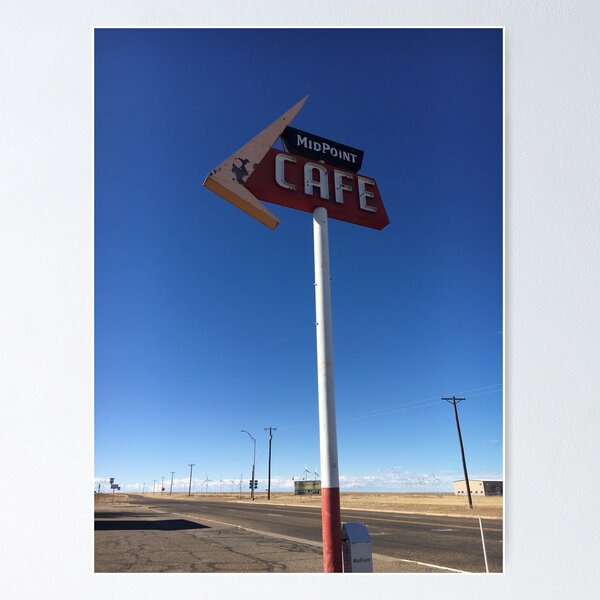 Item preview, MidPoint Cafe, Route 66 designed and sold by Topmel.