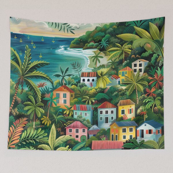 Item preview, Jamaica Digital Illustration designed and sold by ComicsFactory.