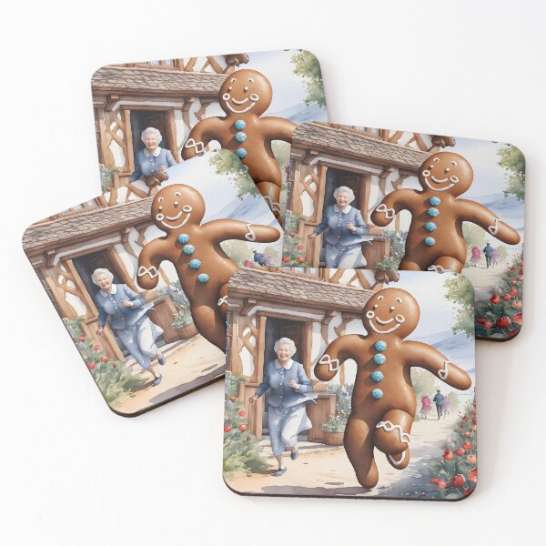 Item preview, Gingerbread Man Running As Fast As He Can designed and sold by Artekinium.