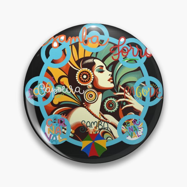 Item preview, Samba Bleue-cool-music designed and sold by AufildHelen.