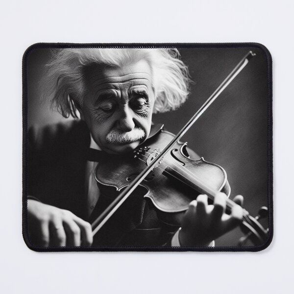 Item preview, Einstein playing the violin designed and sold by sevenmountains.
