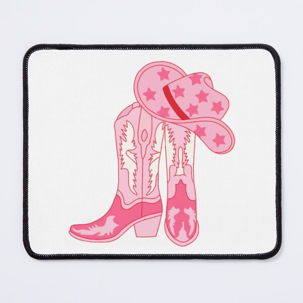 Item preview, Pink Cowgirl Boots and Hat designed and sold by jennysselling.