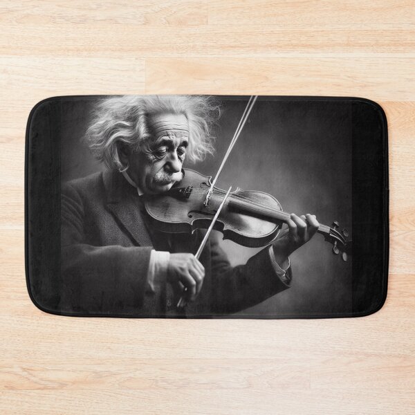 Item preview,  Einstein  playing the violin designed and sold by sevenmountains.